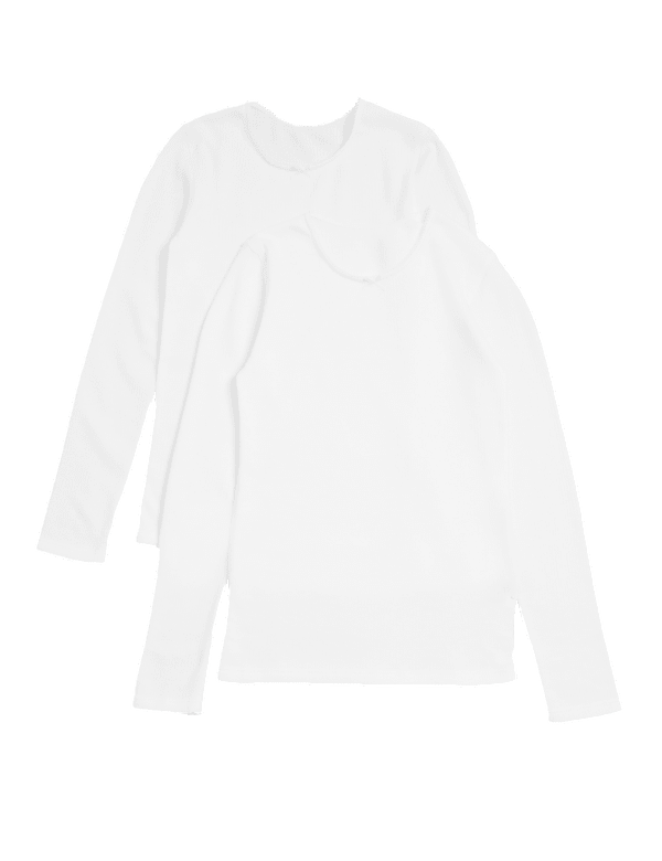 2pk Girls' Thermal Vests (2-16 Yrs)