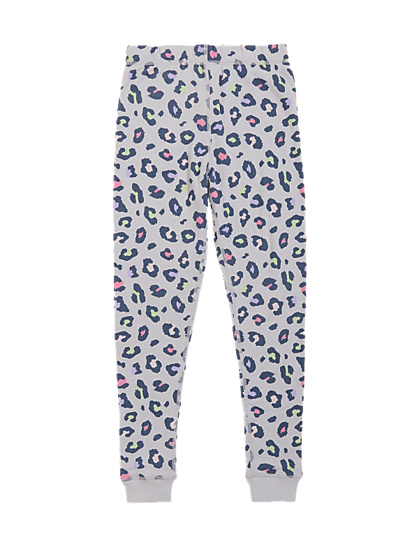 Thermal Cotton Rich Leopard Leggings