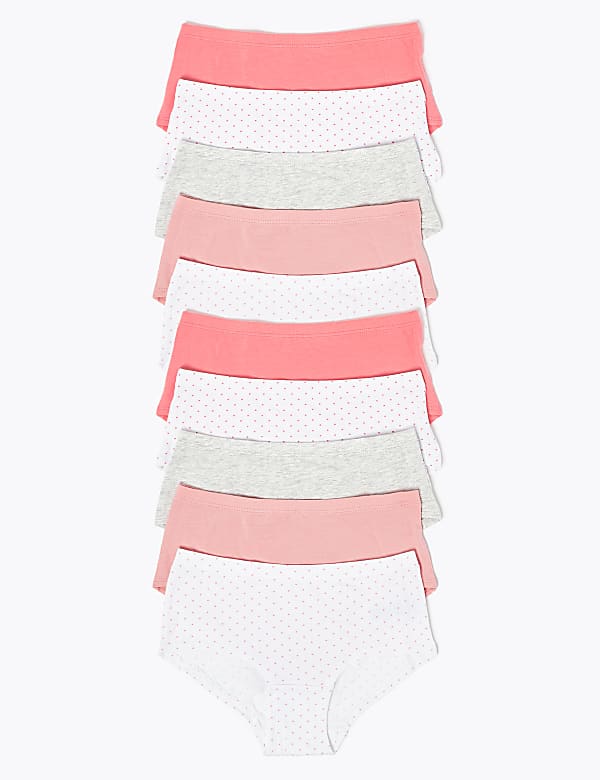 10pk Spotted Shorts (2-16 Yrs)