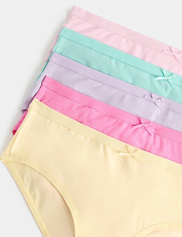 10 Pack Cotton with Stretch Knickers (2-14 Yrs)