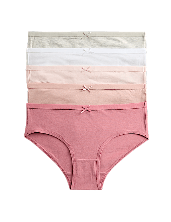 10 Pack Cotton with Stretch Knickers (2-14 Yrs)