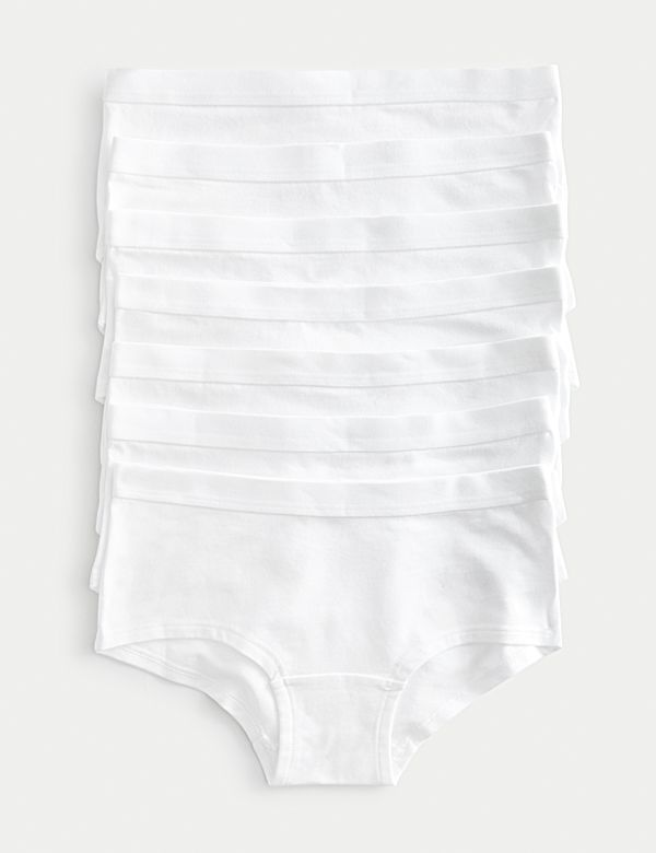 7pk Cotton Rich Shorts (5-16 Yrs) - MV
