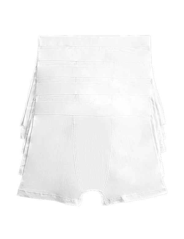 5 Pack Cotton Stretch Trunks (5-16 Yrs)