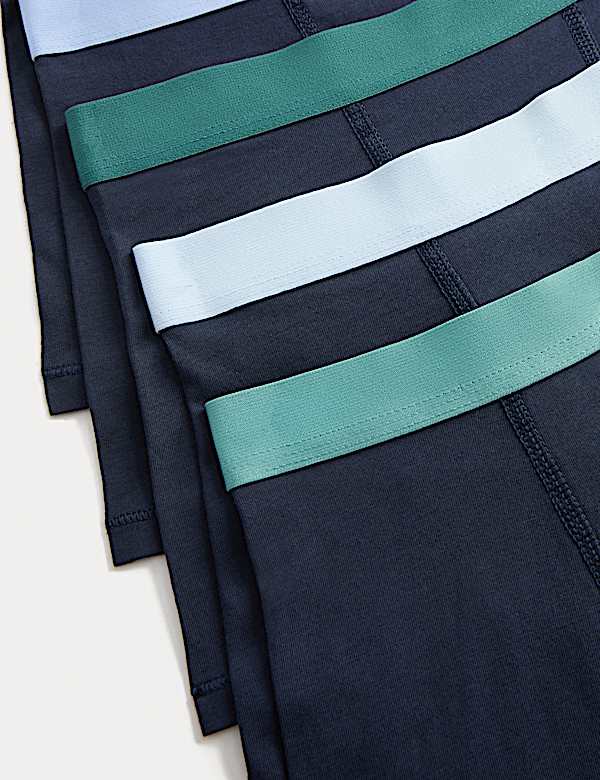 5 Pack Cotton Rich Trunks (5-16 Yrs)