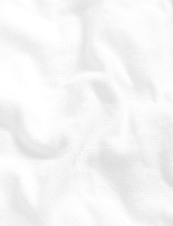 7P Plain Briefs White (2-14 Yrs)