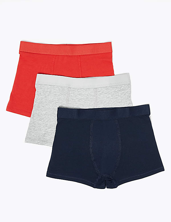 5 Pack Cotton Rich Trunks (2-16 Yrs)