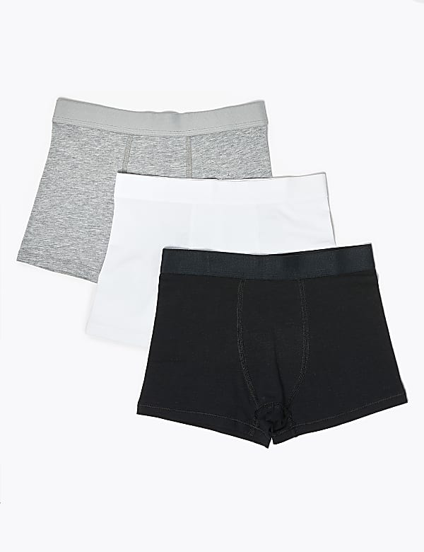 5pk Cotton Rich Trunks (2-16 Yrs)