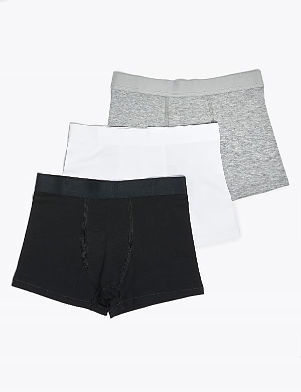 5pk Cotton Rich Trunks (2-16 Yrs)