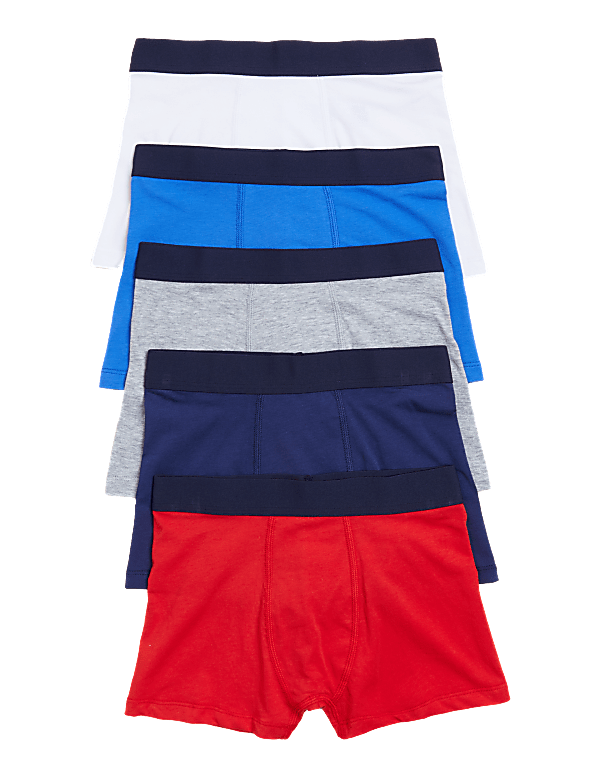 5pk Cotton Rich Trunks