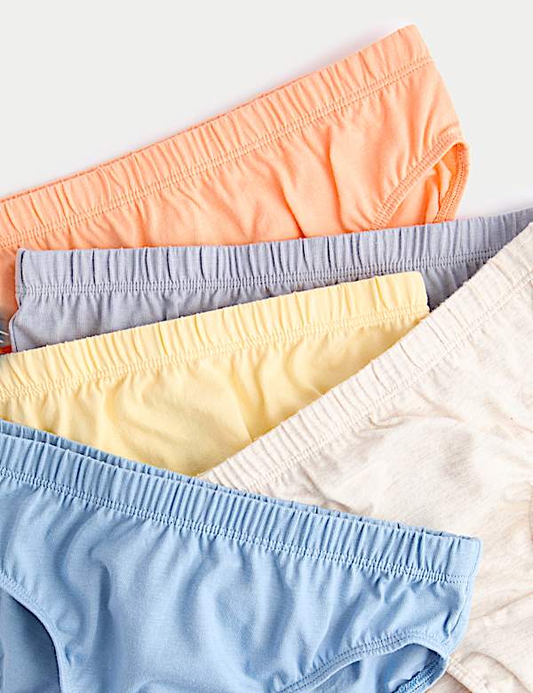 10 Pack Pure Cotton Core Brights Briefs (2-14 Yrs)