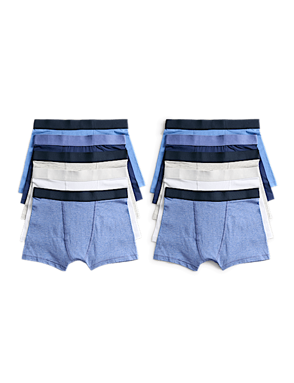 10 Pack Cotton Rich Trunks (5-16 Yrs)