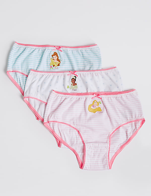 7 Pack Pure Cotton Disney™ Briefs (18 Months - 12 Years)