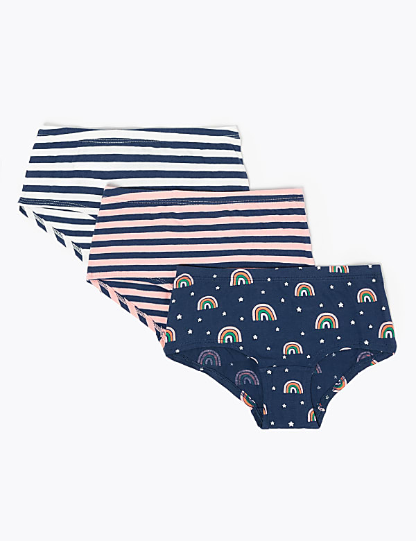 7 Pack Rainbow Shorts (2-16 Yrs)