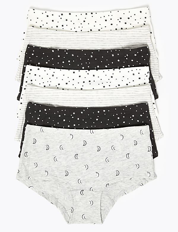 7 Pack Star Shorts (2-16 Yrs)