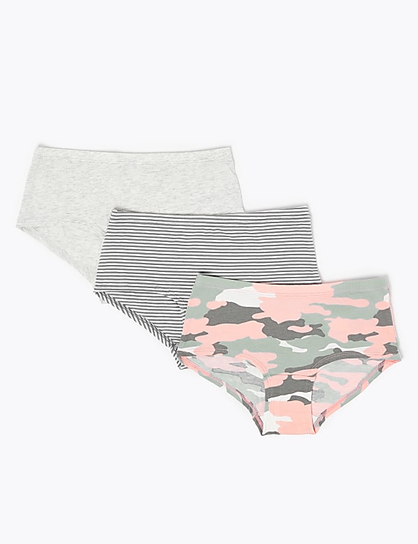7 Pack Camouflage Print Shorts (2-16 Yrs)