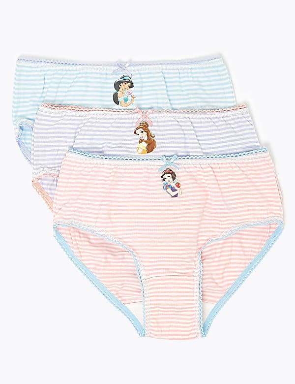 7 Pack Disney™ Princess Knickers (2-12 Yrs)