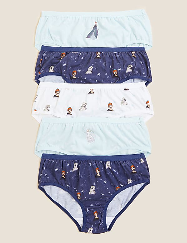 5pk Pure Cotton Frozen™ Knickers