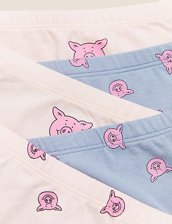5pk Cotton with Stretch Percy Pig™ Shorts