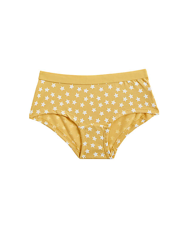 7pk Cotton Rich Stars Shorts (5-16 Yrs)