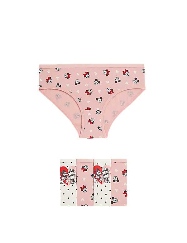 5pk Cotton with Stretch Minnie™ Knickers (2-8 Yrs)