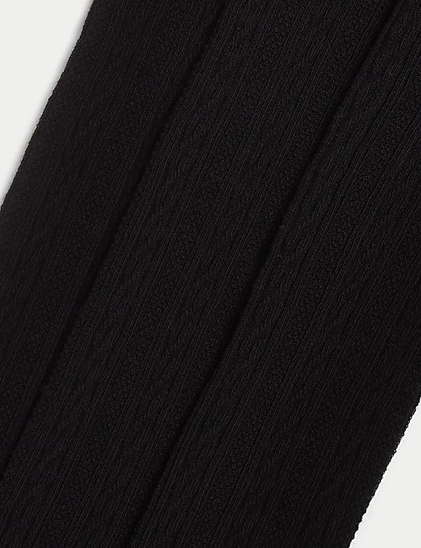 3pk of Cable Knit Tights (2-16 Yrs)