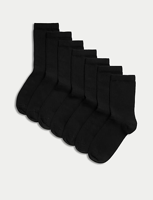 7pk of Ankle School Socks - VN