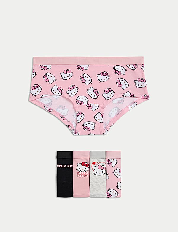 5pk Cotton Rich Hello Kitty™ Shorts (5-16 Yrs) - CY