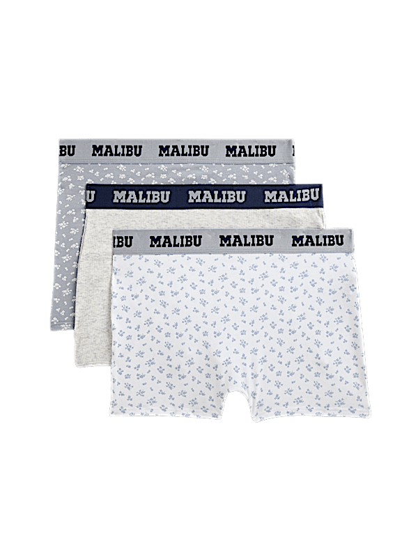 3pk Knicker Shorts (6-16 Yrs)