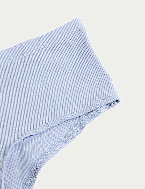 7pk Cotton Rich Ribbed Shorts (5-16 Yrs)
