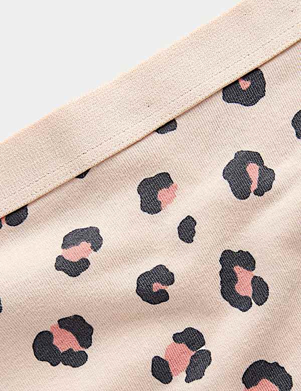 7P AOP LEOPARD SHORTS