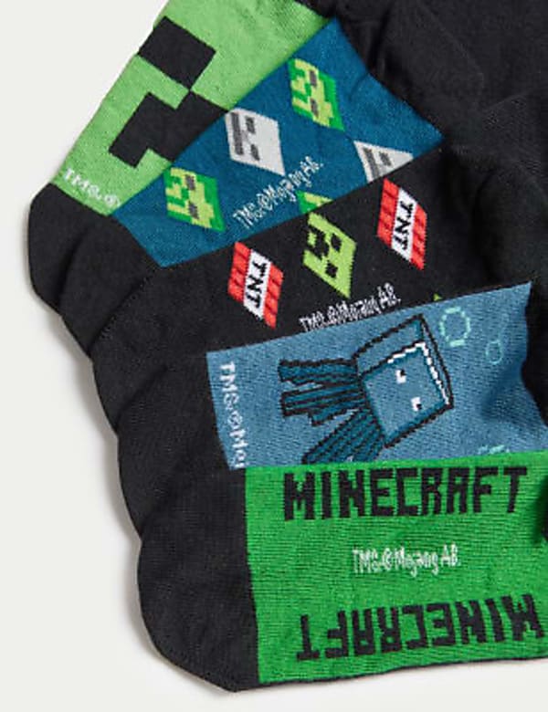 5pk Minecraft™ School Socks
