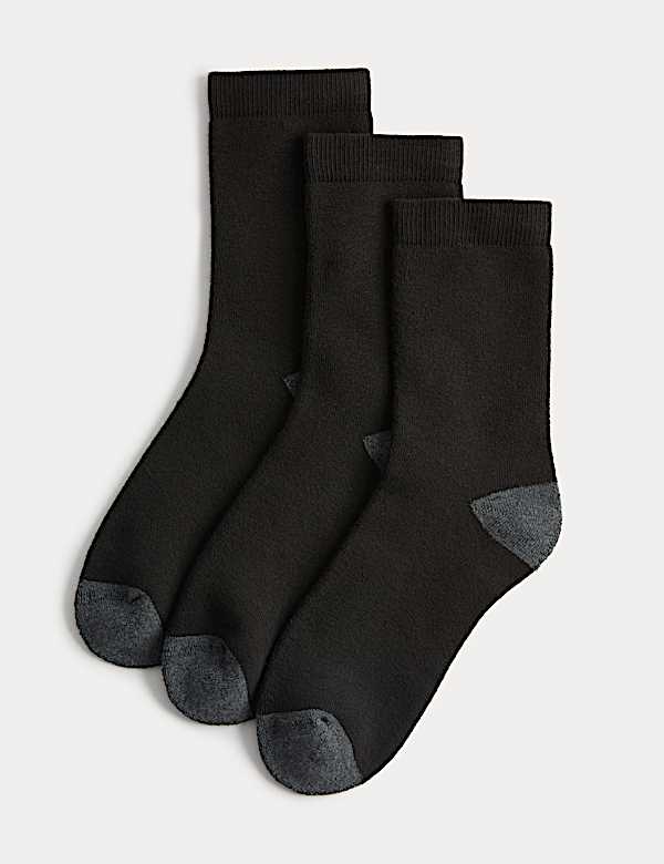 3pk Heatgen™ Thermal Ankle Socks (8½ Small to 10½ Large) - PT