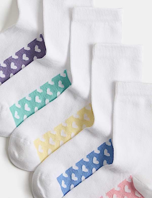5 Pack Cotton Rich Socks - RS