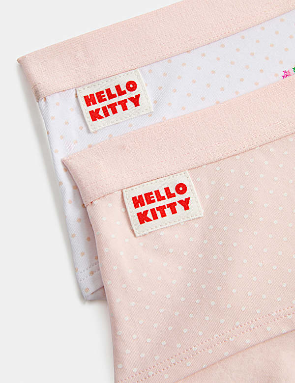2 Pack Cotton Rich Hello Kitty&trade; Shorts (5-16 Yrs)