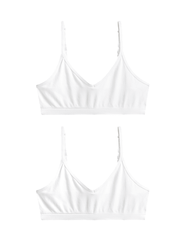 2pk Seamfree Crop Tops (9-16 Yrs)
