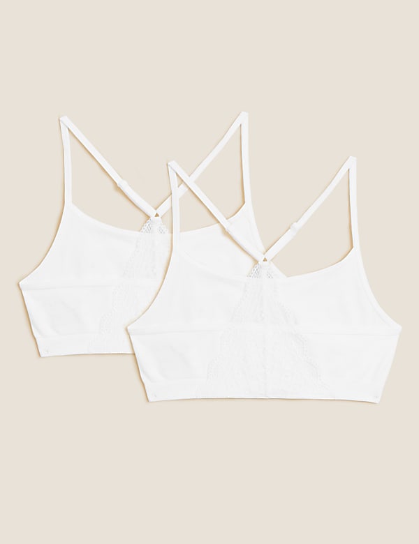 2pk Seamfree Crop Tops (9-16 Yrs)