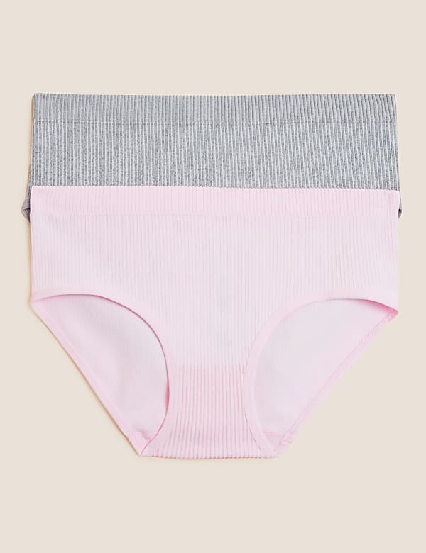 2pk Seamfree Knickers (9-16 Yrs)