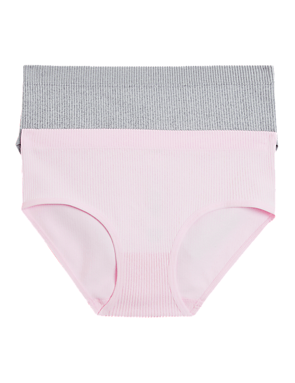 2pk Seamfree Knickers (9-16 Yrs)