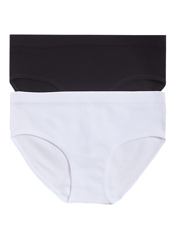 2pk Seamfree Knickers (9-16 Yrs)