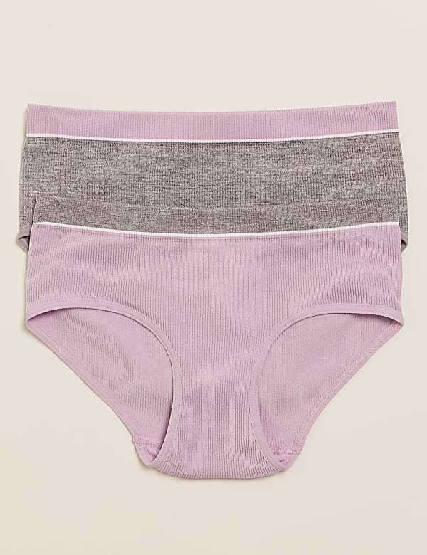2pk Seamfree Knickers (6-16 Years)