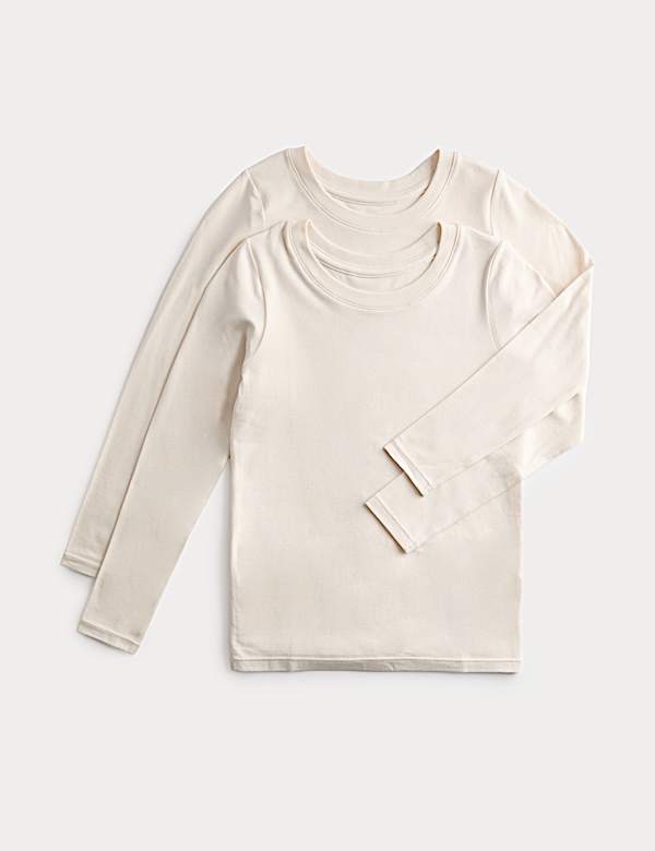 2 Pack Heatgen™ Thermal Lightweight Tops (2-14 Years) - GR