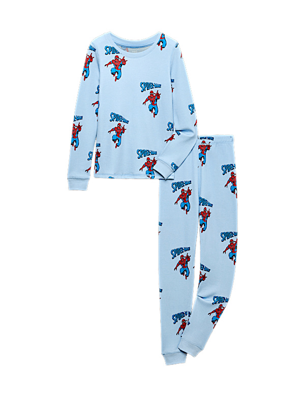 Cotton Blend Spider-Man&trade; Thermal Set (18 Mths - 12 Yrs)