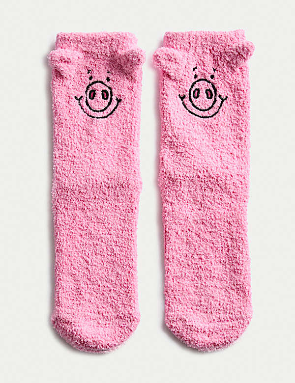 Percy Pig™ Socks (6 Small - 11 Large) - DK