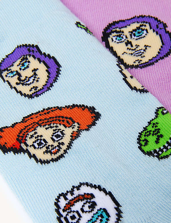 3pk Cotton Rich Toy Story™ Socks