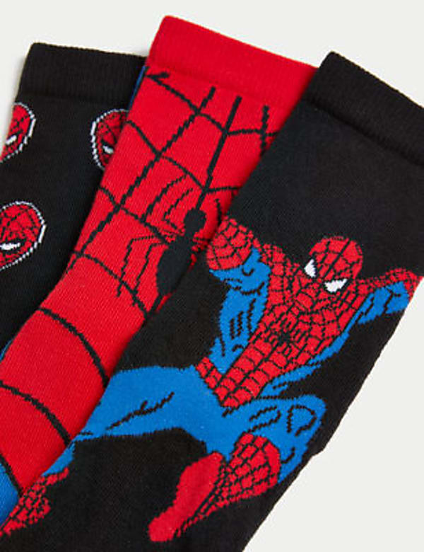 3pk Cotton Rich Spider-Man™ Socks
