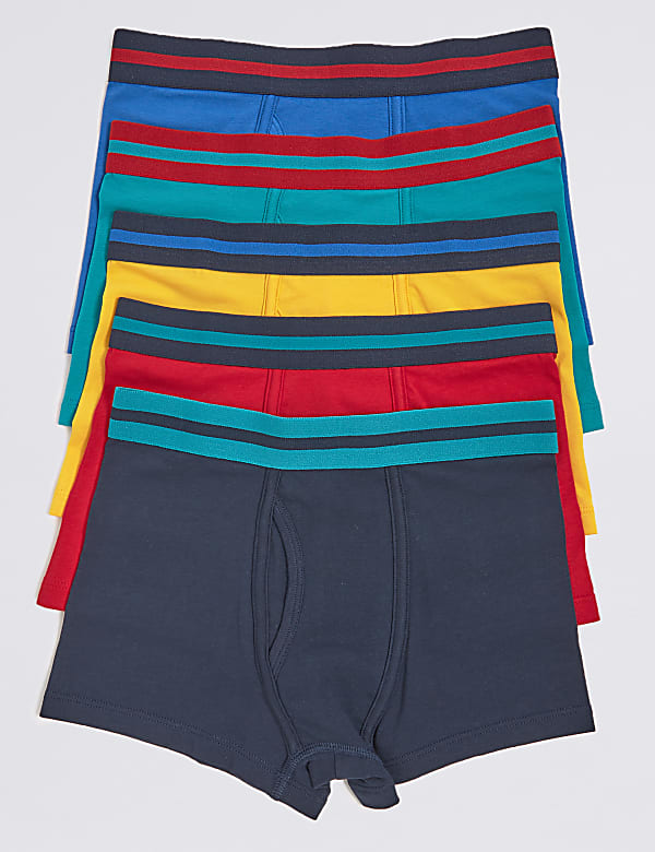 5 Pack Cotton with Stretch Trunks (18 Months - 16 Years)