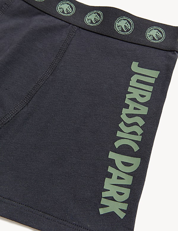 3pk Cotton Rich Jurassic Park™ Trunks