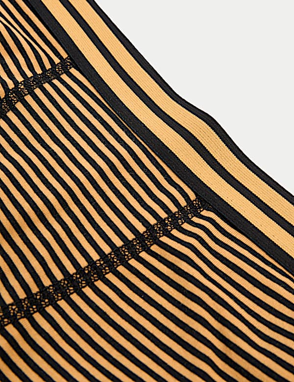 5pk Cotton with Stretch Striped Trunks (5-16 Yrs)