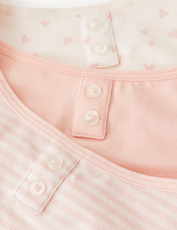 3pk Cotton Rich Patterned Crop Tops (6-16 Yrs)