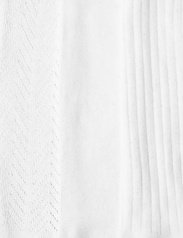 3 Pack of Pelerine, Ribbed & Plain White Tights (0-2 Yrs)